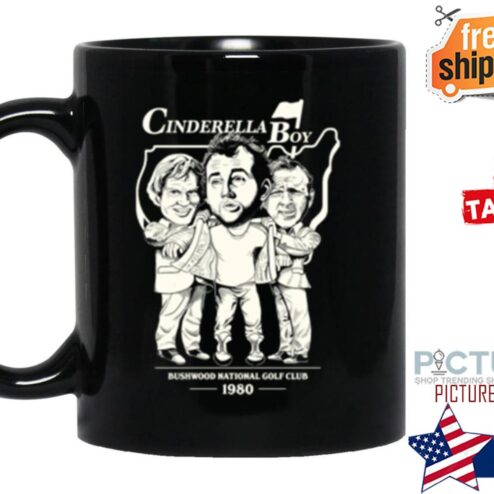 Cinderella Boy bushwood national golf cub 1980 mug
