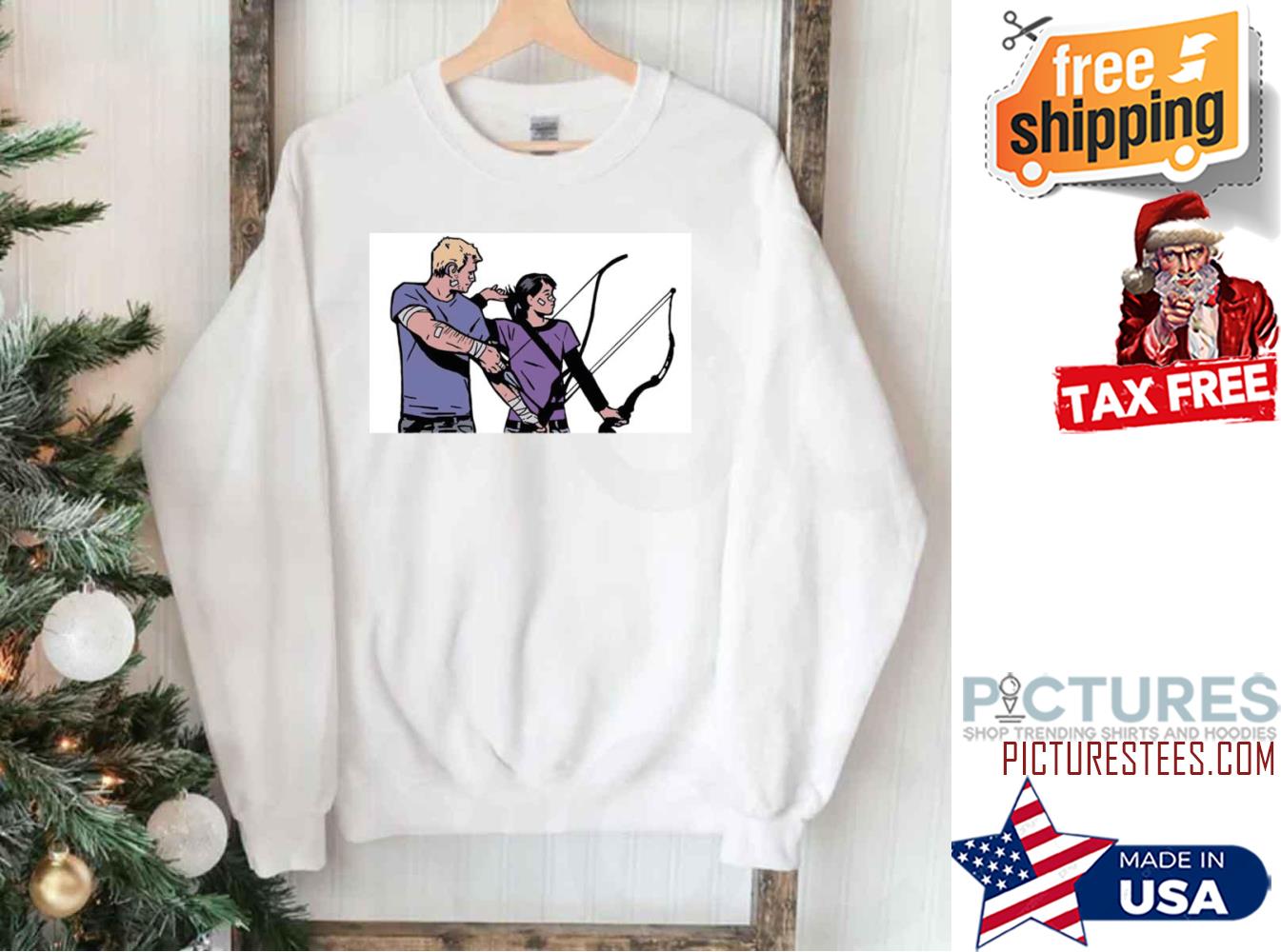 Clint Barton And Kate Bishop Sweatshirt
