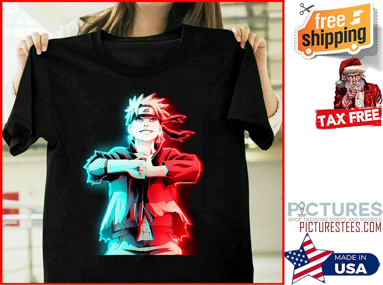 Colorful Naruto Anime Sunset Shirt