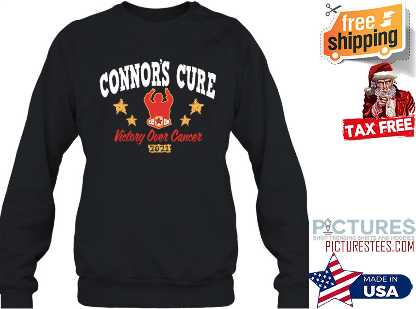 Connor s Cure Victory Over Cancer 2021 Sweatshirt