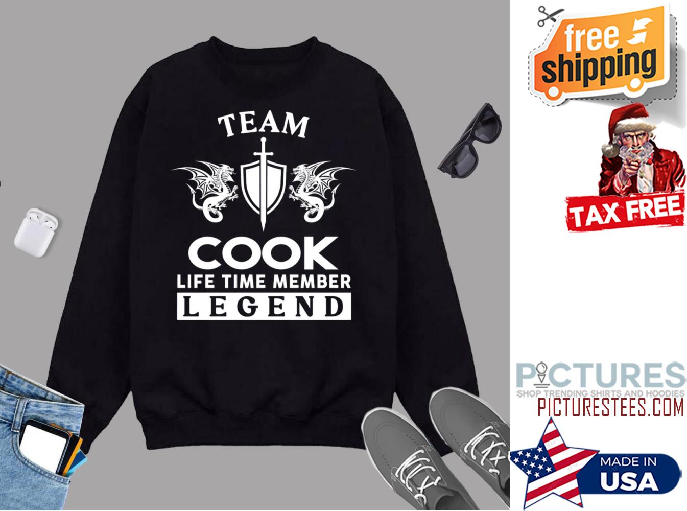 Cook Name Sweatshirt