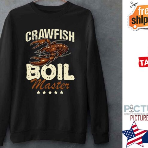 Crawfish Boil Master Vintage Fisherman Shirt