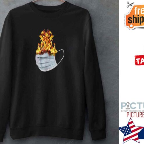 Culture Social Expression Masks Surreal Flame 2022 Shirt