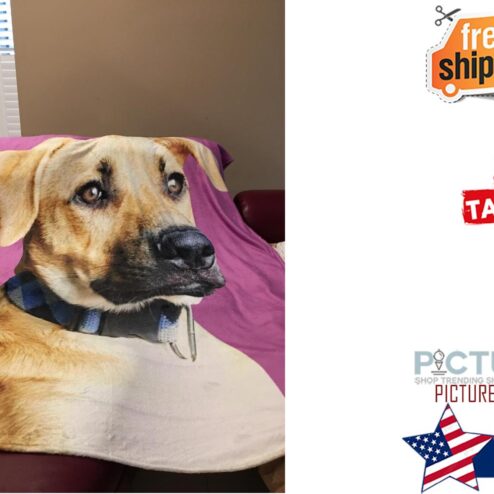 Custom Blanket with pets, Custom Dog blanket, Custom Pet Blanket, Personalized Photo Pet blanket