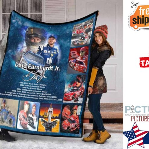Dale Earnhardt Blanket