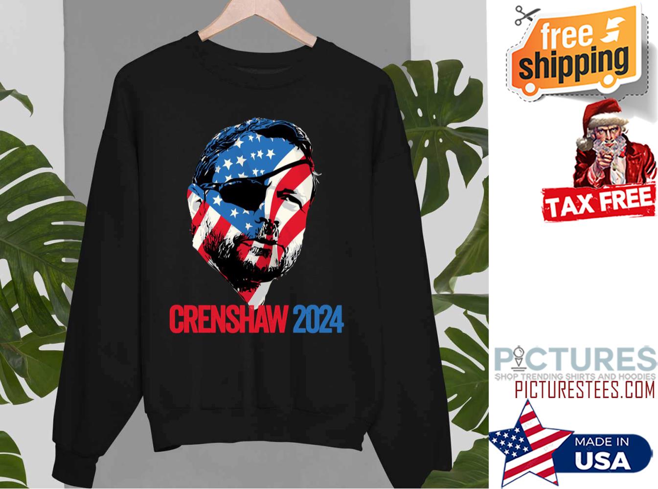 Dan Crenshaw 2024 America Flag Sweatshirt
