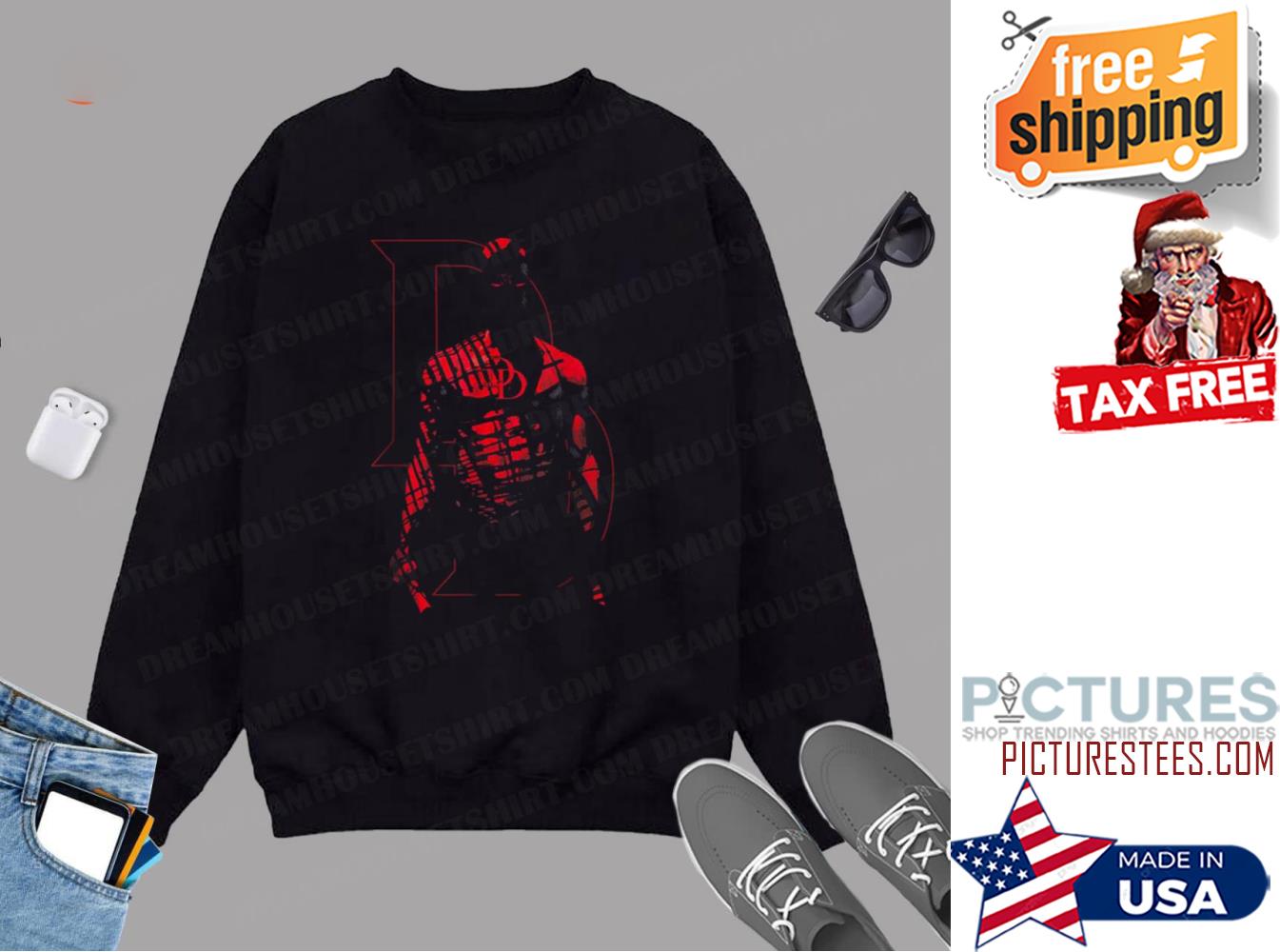 Daredevil in Shadows Graphic Sweatshirt