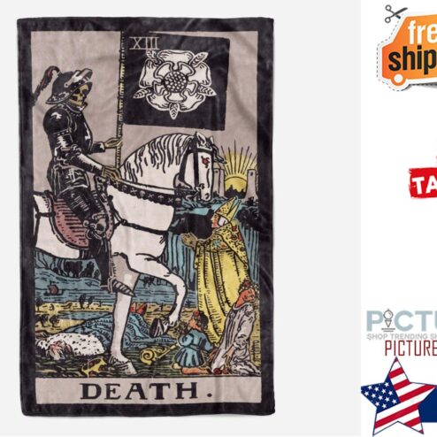 Death Tarot Blanket