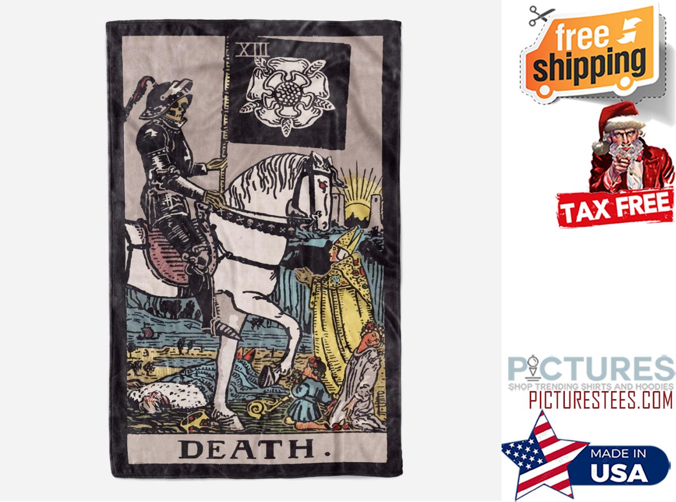 Death Tarot Blanket