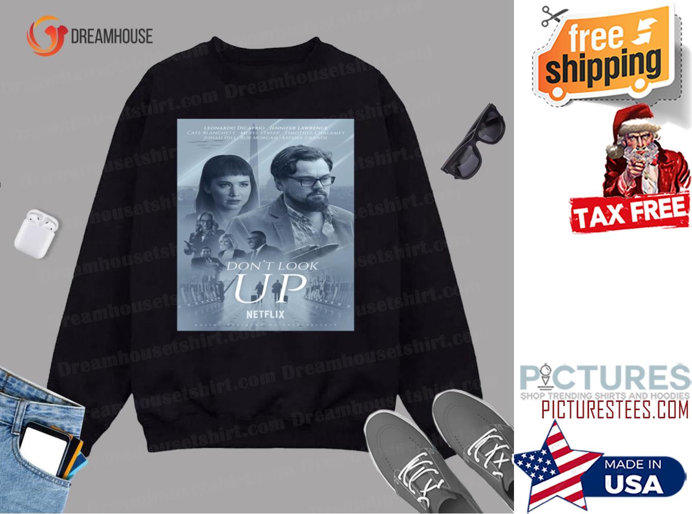 Leonardo dicaprio sweatshirt on sale