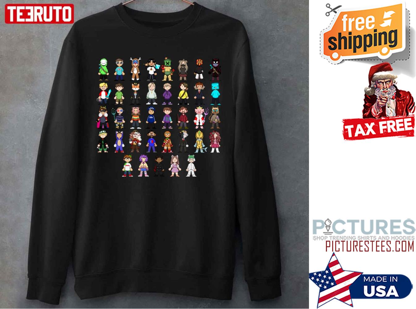 Dream Smp All Membeers Sweatshirt