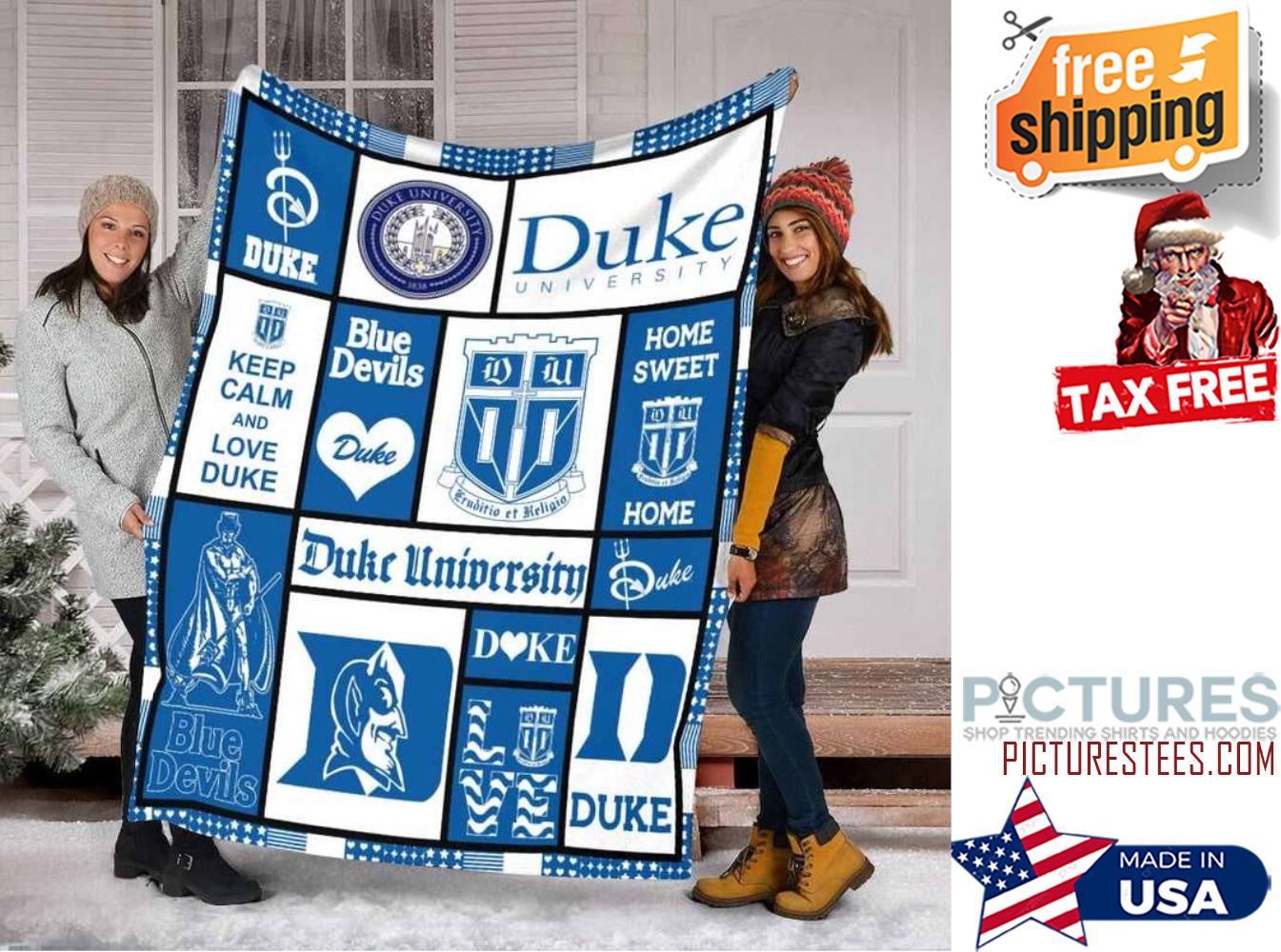 Duke discount throw blanket