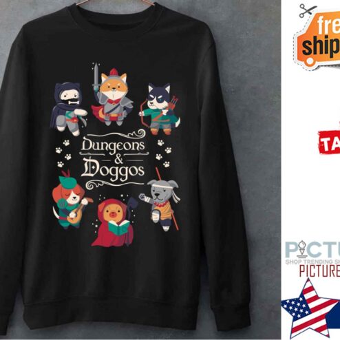 Dungeons And Doggos Dragons Shirt