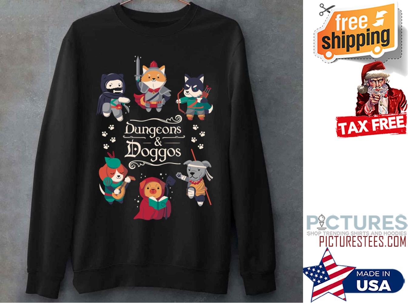 Dungeons And Doggos Dragons Sweatshirt