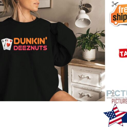 Dunkin Deez Nuts Pocket Aces Shirt