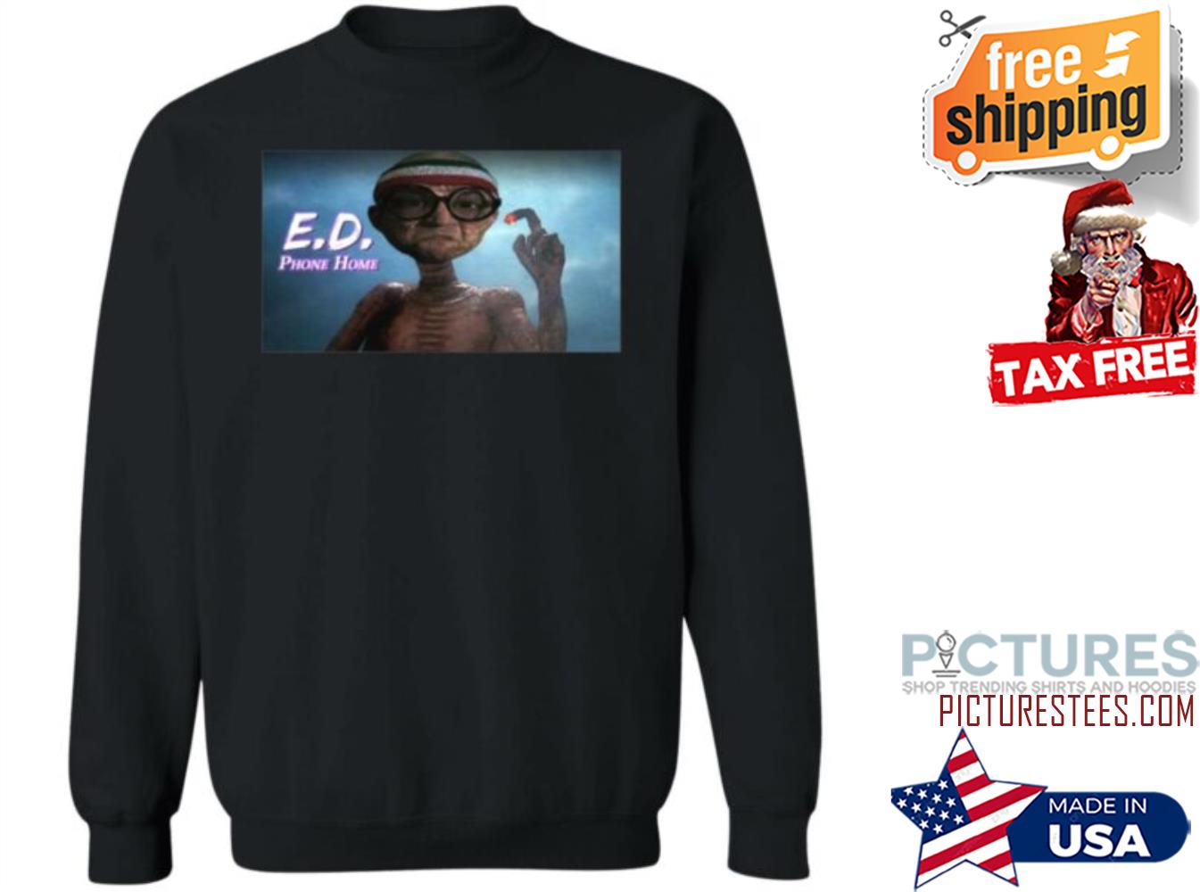 E D Phone Home Chipchipperson Sweater