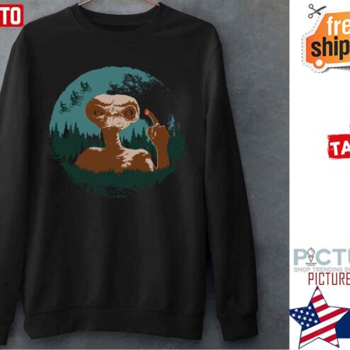 ET The Extra Terrestrial Alien Movie 1982 Sweater