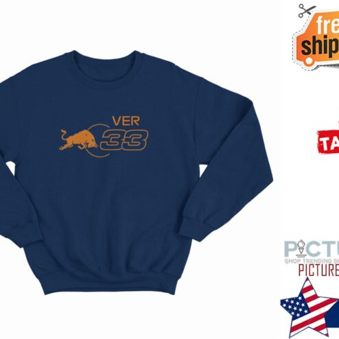 F1 2021 Max Verstappen VER 33 Motorsport Red Bull Racing Crewneck Shirt