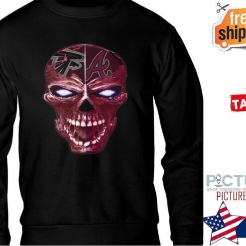 Falcons Braves Skull Shirt