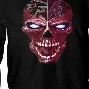 Buy Falcons Braves Skull Shirt For Free Shipping CUSTOM XMAS PRODUCT COMPANY