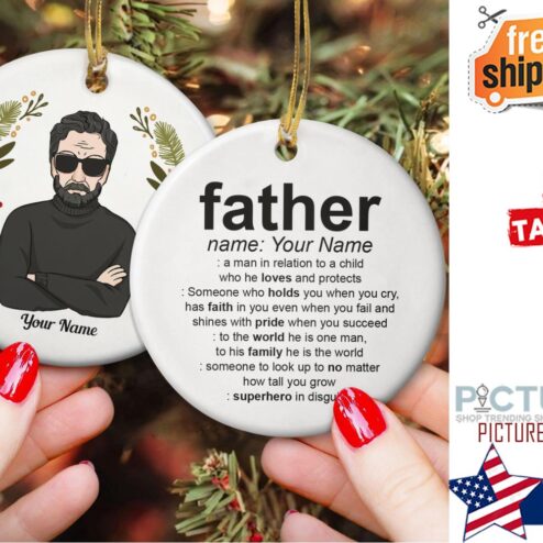 Family Members  Definintion Ceramic Ornament