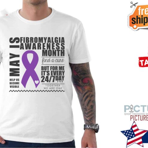 fibromyalgia awareness quote unisex tshirt pl0kt28341