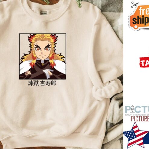 Flame Hashira Kyojuro Rengoku Anime Shirt
