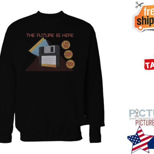Floppy Disc The Future Is Here Shirt