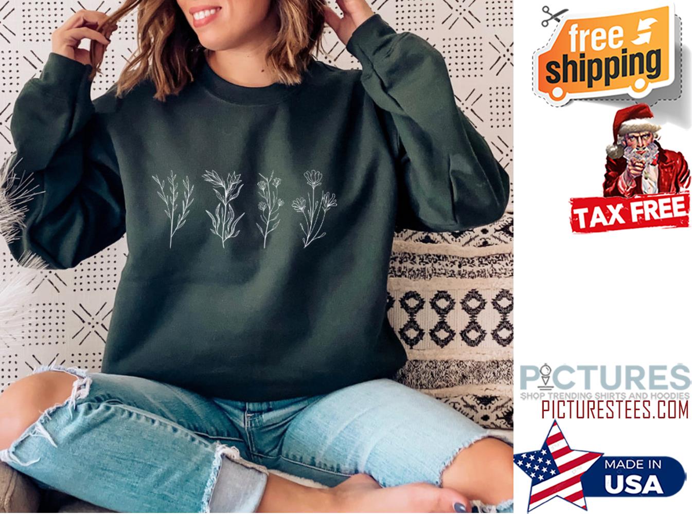 Flower Sweatshirt