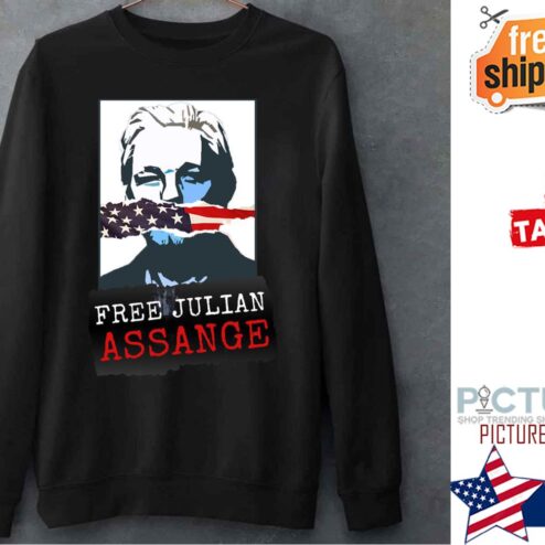 Free Julian Assange Draw Shirt