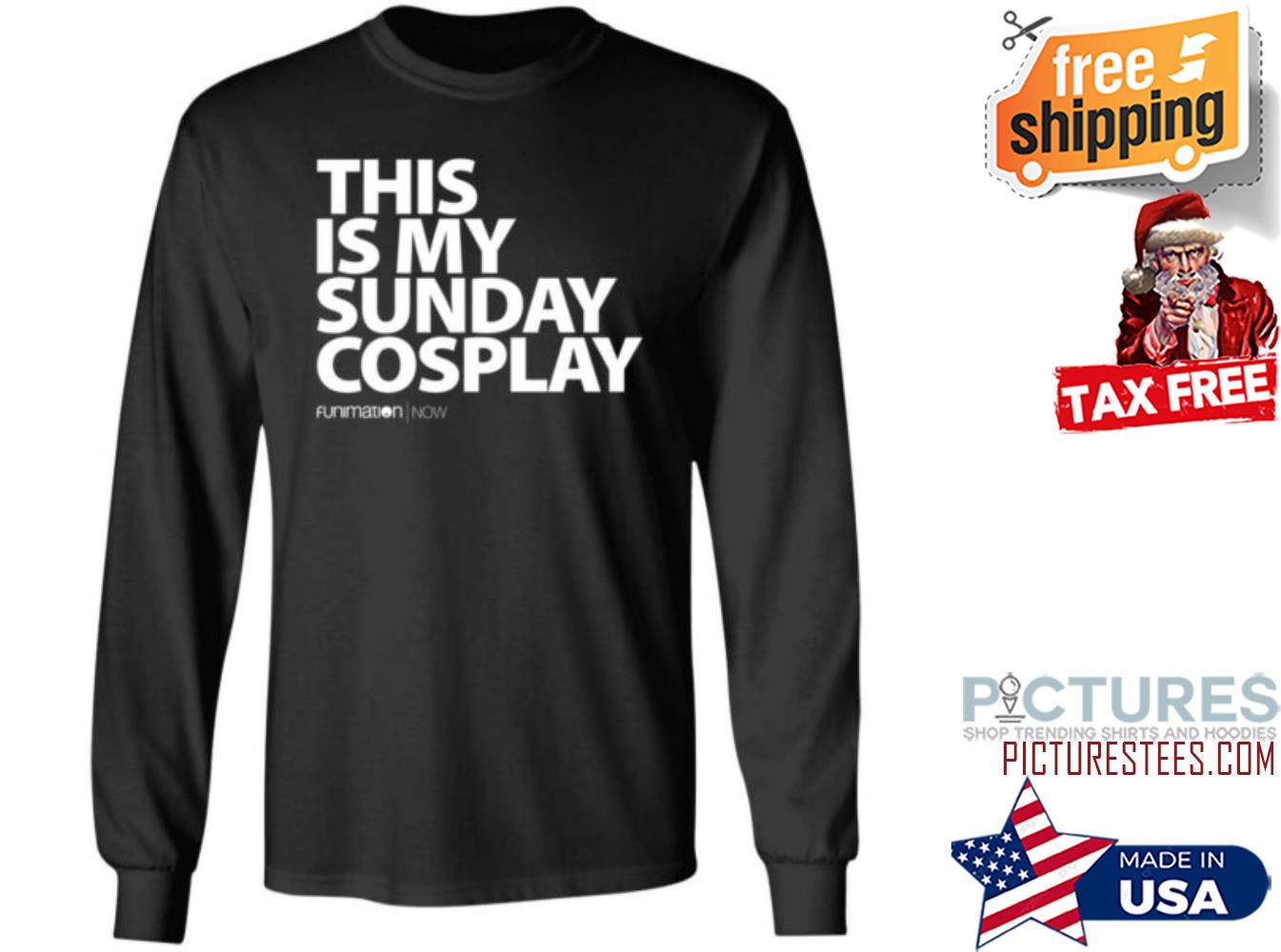 Funimation This Is My Sunday Cosplay Sweatshirt