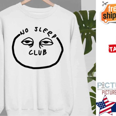 Funny Face No Sleep Club Shirt