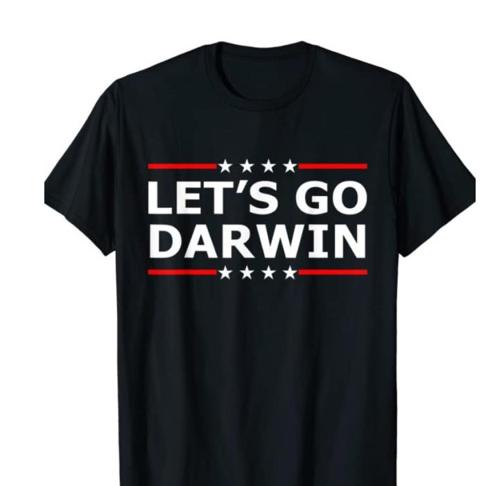Let's go darwin american flag shirt