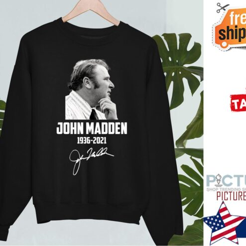 Funny madden Lifetime Member RIP John Madden signature shirt
