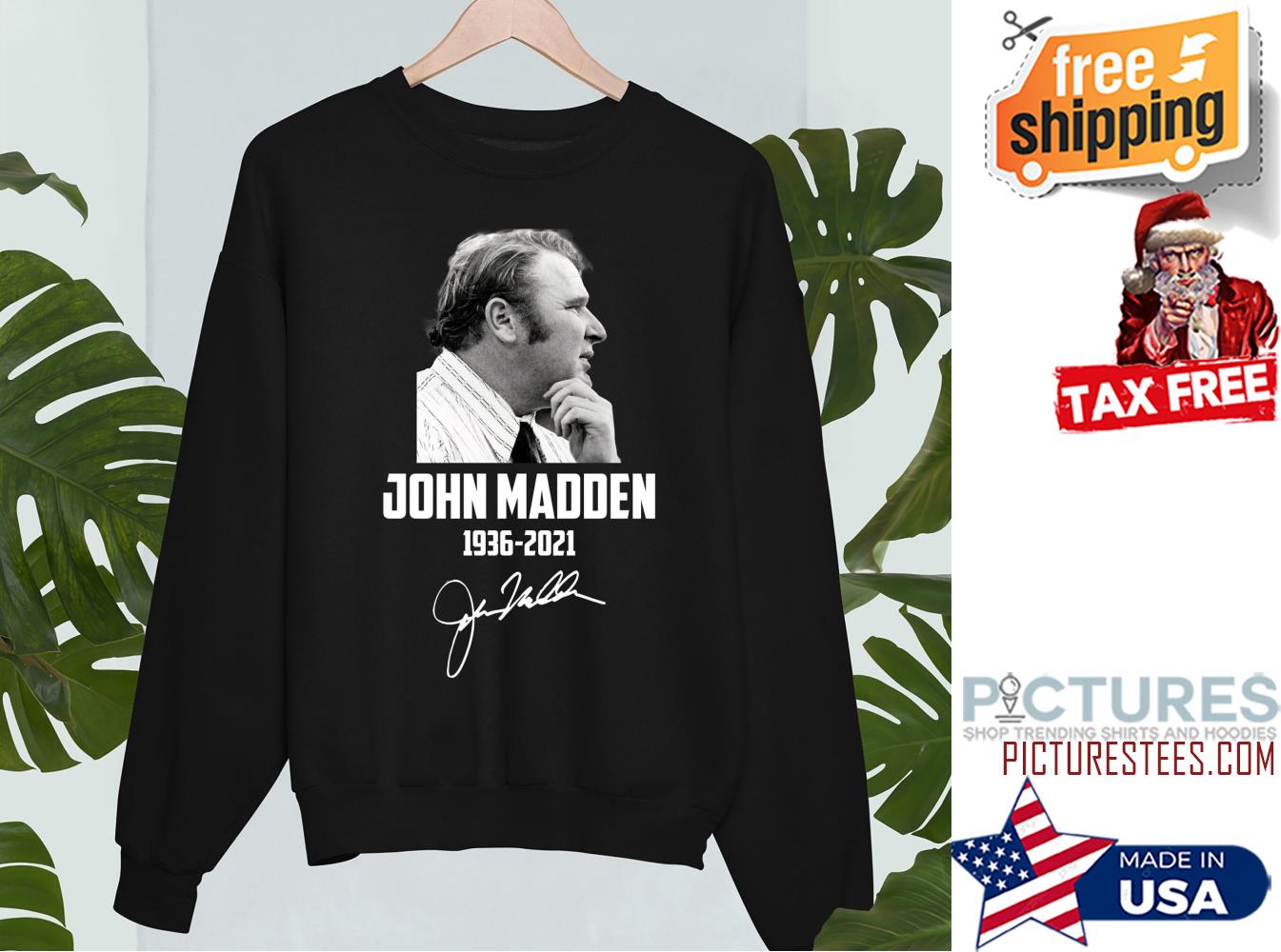 Funny madden Lifetime Member RIP John Madden signature sweatshirt