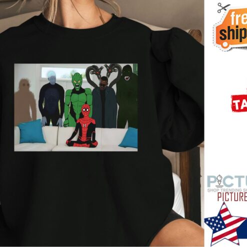 Funny Meme Spider Man No Way Home Trailer In A Nutshell Shirt