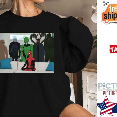 Funny Meme Spider-Man No Way Home Trailer Shirt