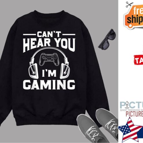 Funny Professional Gamer Gift Playing Video Games Gaming Shirt
