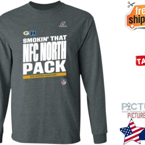 Funny smokin That Nfc North Pack 2021 Division Champions shirt