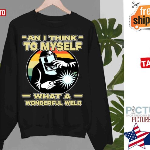 Funny Vintage Welding Design For Men Dad Blacksmith Worker Shirt
