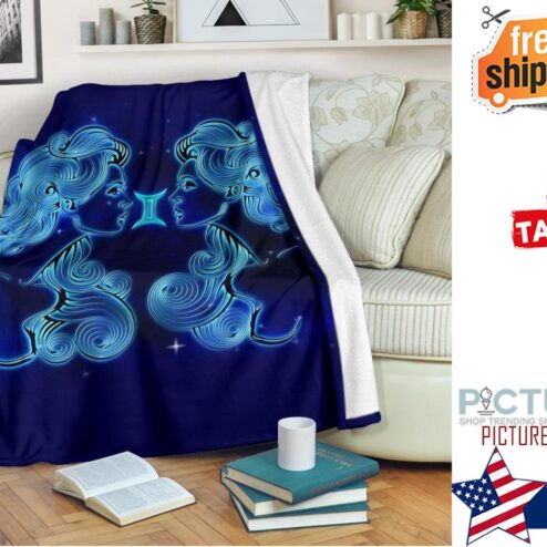 Gemini Zodiac Blanket