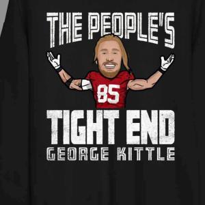 George Kittle Carton For San Francisco 49ers Fans Unisex T-Shirt