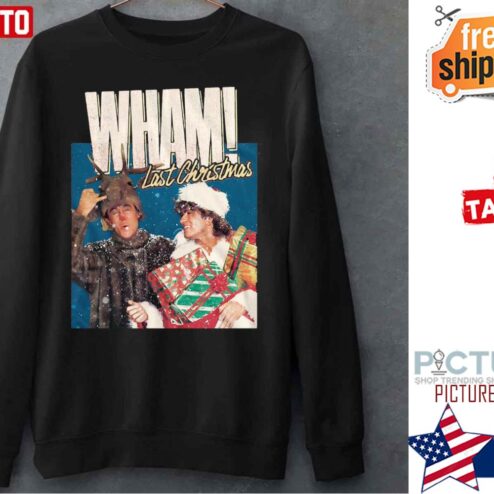 George Michael Last Christmas Wham Sweater