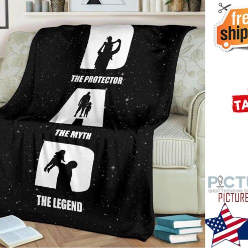 Gift For Dadhe Legend Love Dad Blanket
