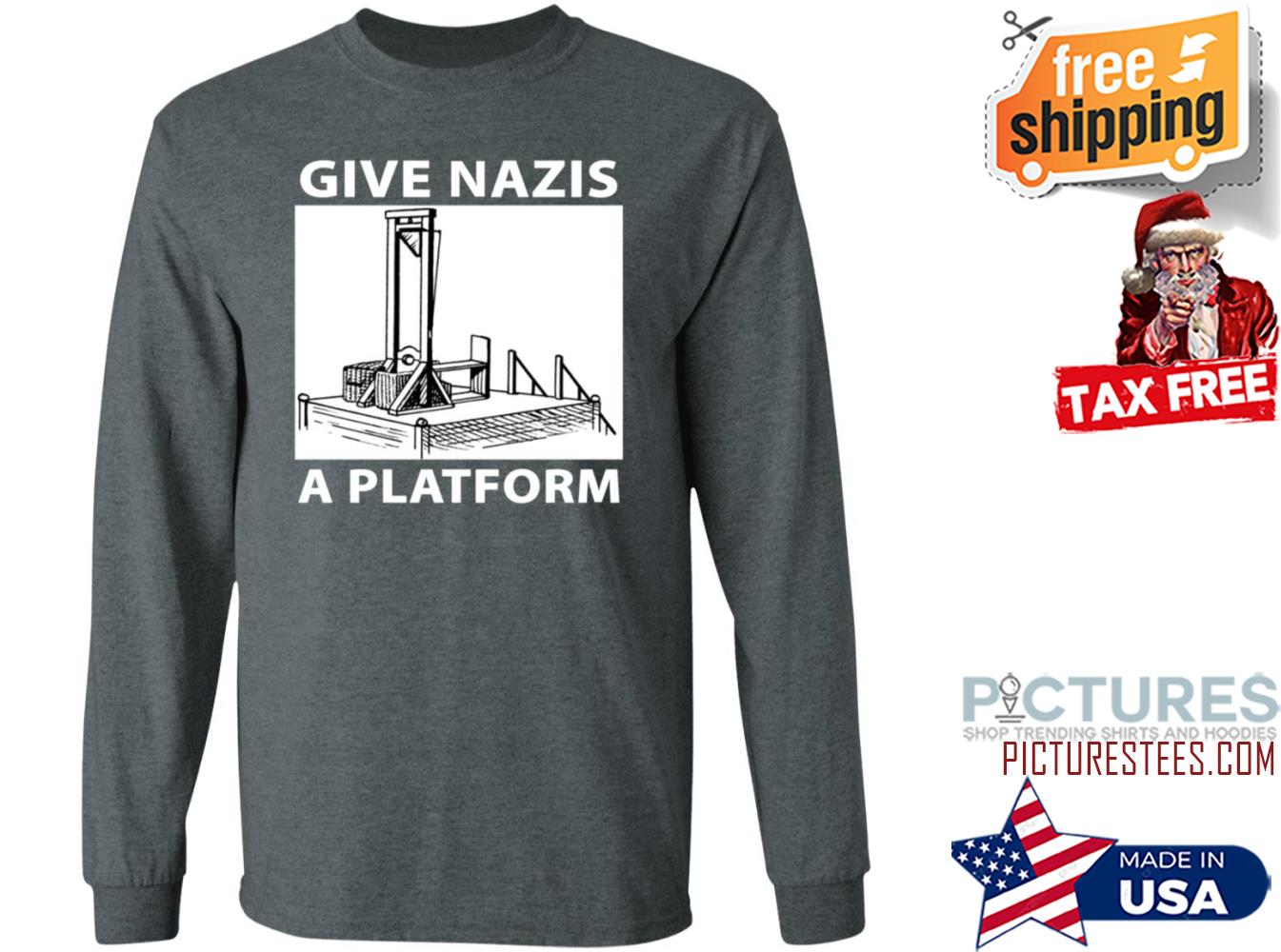 Give Nazis A Platform Katelyn Bowden Sweatshirt