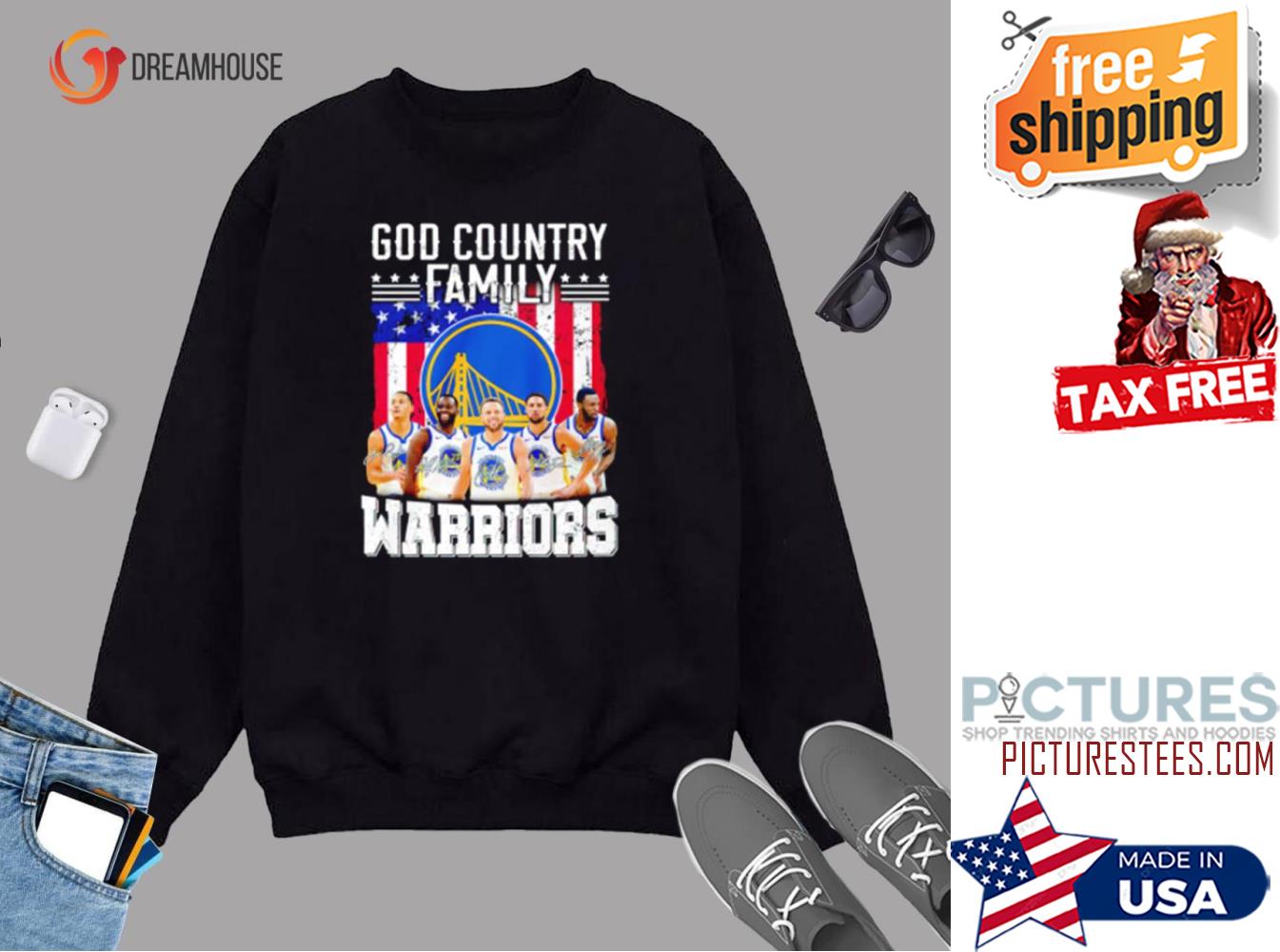 God Country Family Warriors Sweater