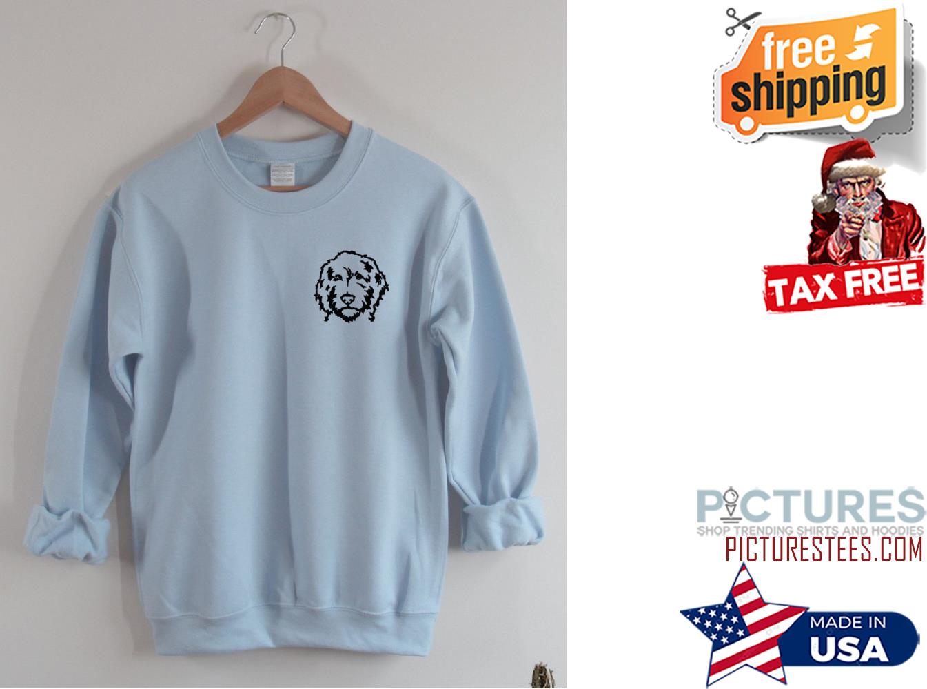 Golden Doodle Head Sweatshirt