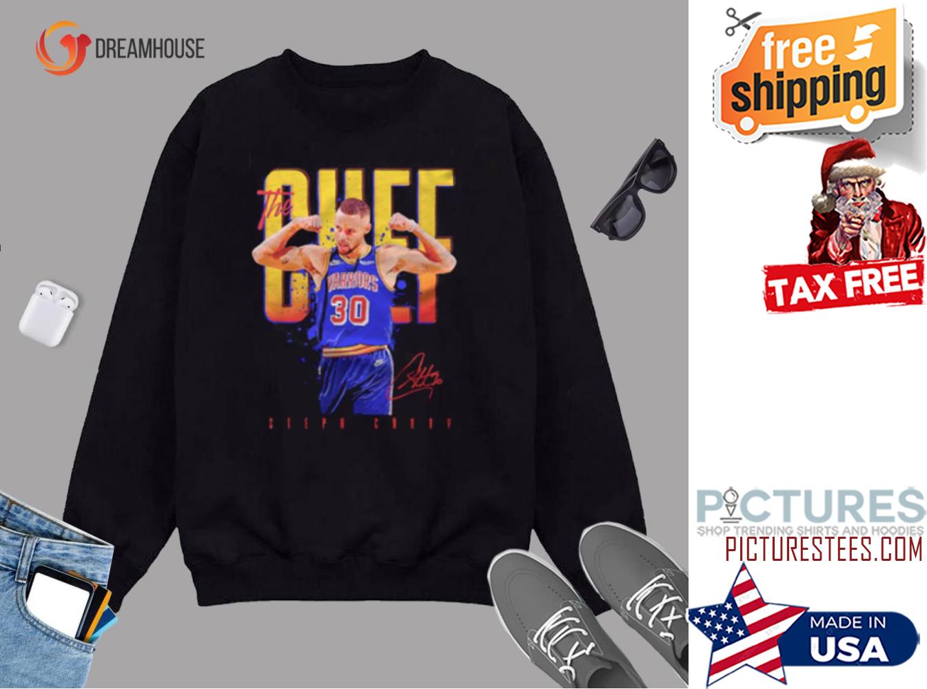 Golden State Warriors Steph Curry The Chef Signature Sweater