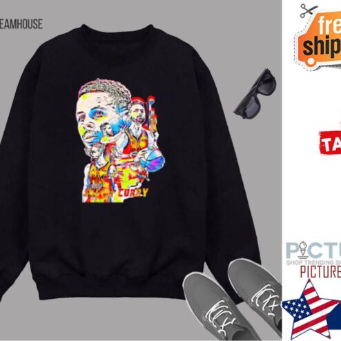 Golden State Warriors Stephen Curry Painting Sweater