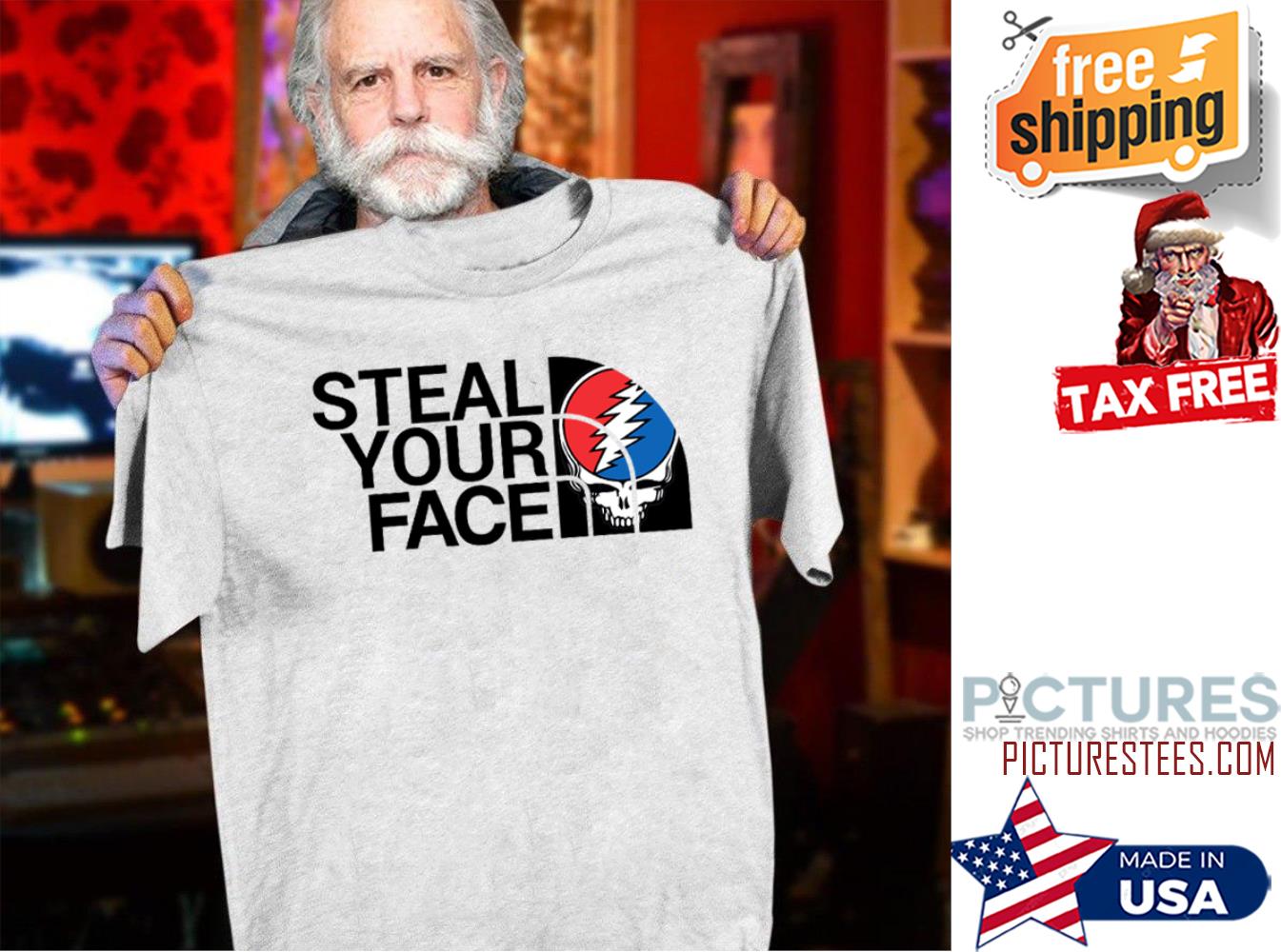 Grateful steal your face shirt